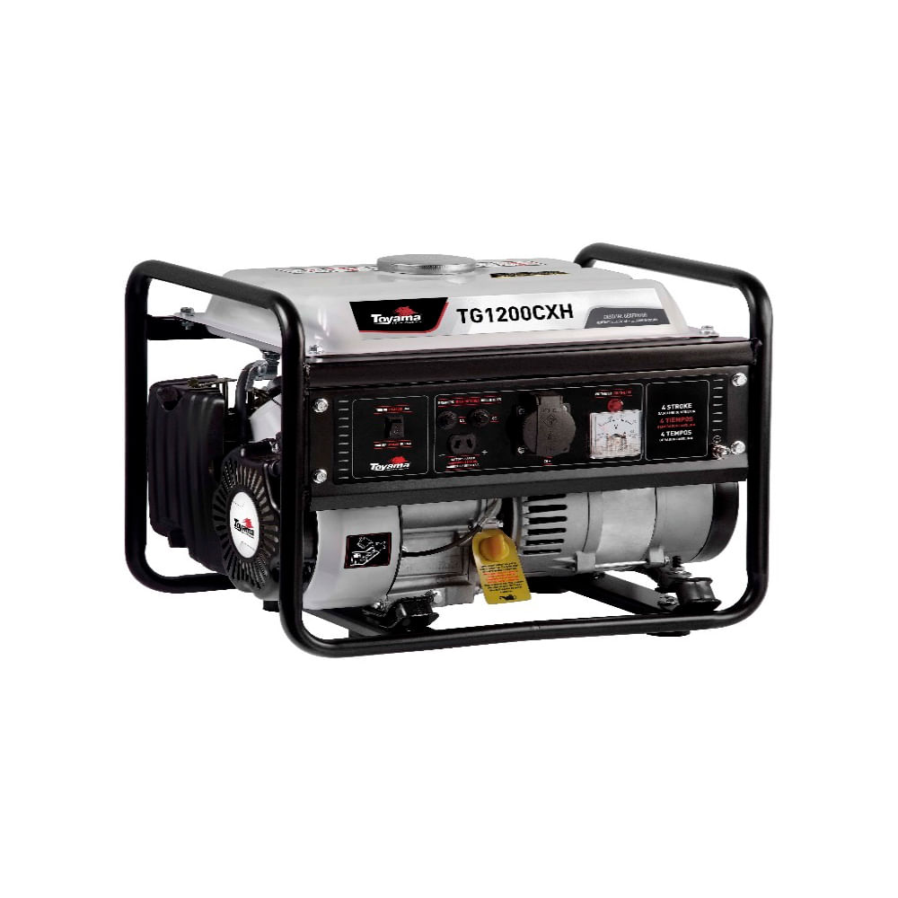 Gerador de energia à gasolina 4T 1100W 220V TG1200CXH-G2 Toyama
