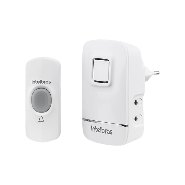 Campainha Intelbras 5 Melodias Sem Fio Branco