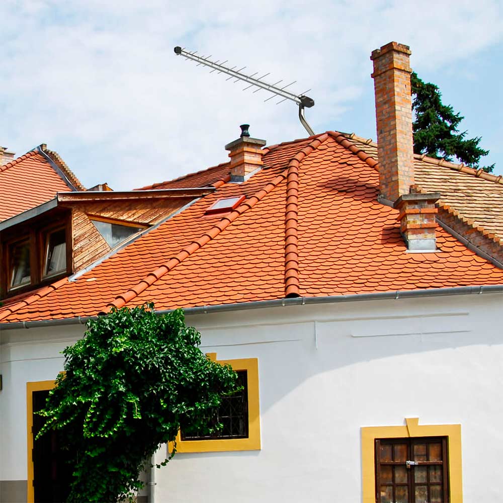 Antena Log Digital Externa 16 Elementos Uhf Hdtv Sl1600v Brasforma