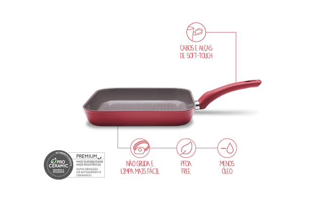 VERMELHO CARMINE Brinox