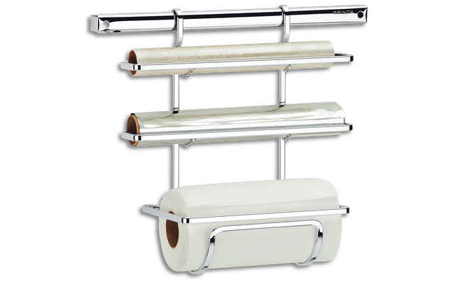 Suporte para Rolo de Papel Toalha/Alumínio/PVC - Piatina - Brinox