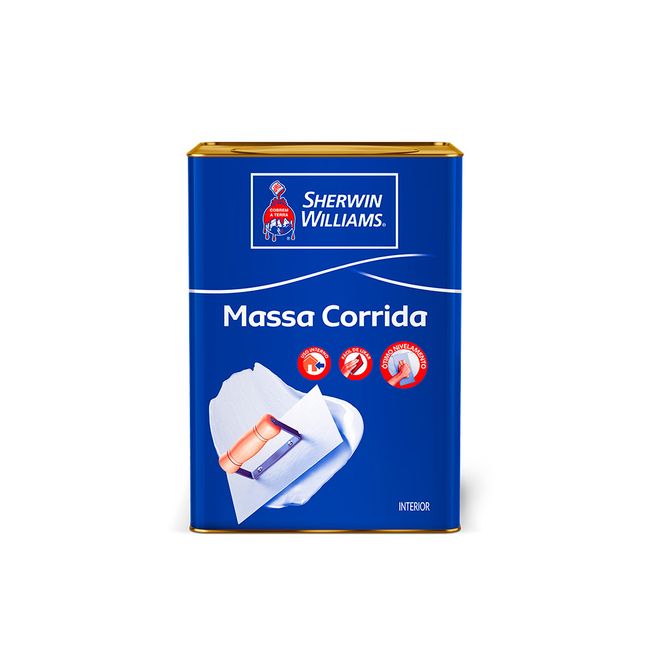 Massa Corrida Sherwin Williams Metalatex Branco 16 Litros