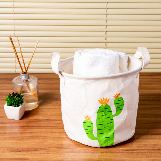 Cesto-para-roupas-25L-poliester-branco-redondo-Cacto-Coisas-e-Coisinhas-1563017