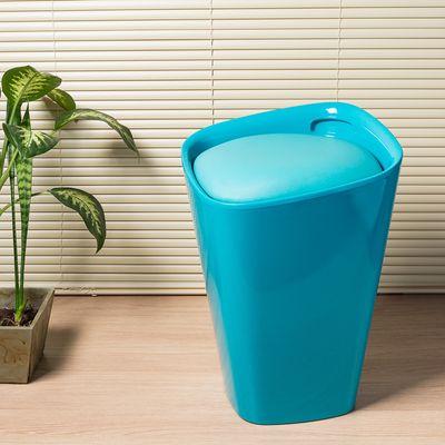 Banco-de-plastico-estofado-50cm-azul-Coisas-e-Coisinhas-1563904