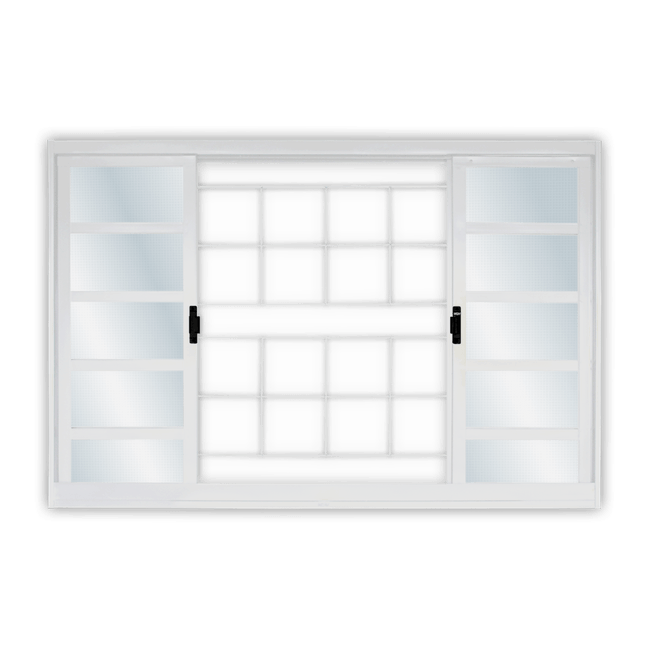 Janela-MGM-de-correr-de-aco-4-folhas-com-grade-Minas-Sul-A--100-cm-X-L--150-cm-Branco-1393260