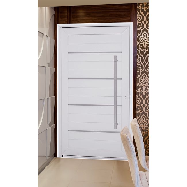 Porta-pivotante-direita-Aluminium-2235x1262cm-com-lambri-frizo-e-puxador-branca-Sasazaki-1432583