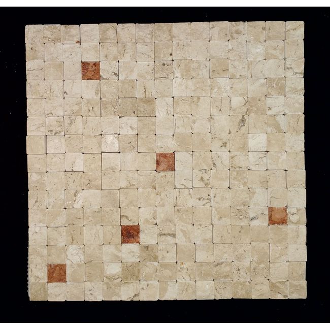Mosaico-de-marmore-Peruibe-28x28cm-bege-Trento-1583697