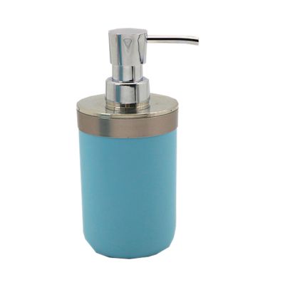 Porta-sabonete-liquido-de-bancada-em-plastico-azul-Aquamarine-Coisas-e-Coisinhas-1596110