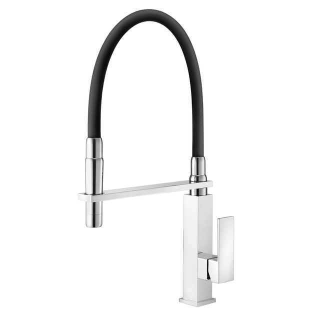 Misturador-monocomando-Lorenzetti-de-mesa-para-cozinha-bica-alta-black-Loren-Vogue-1622307
