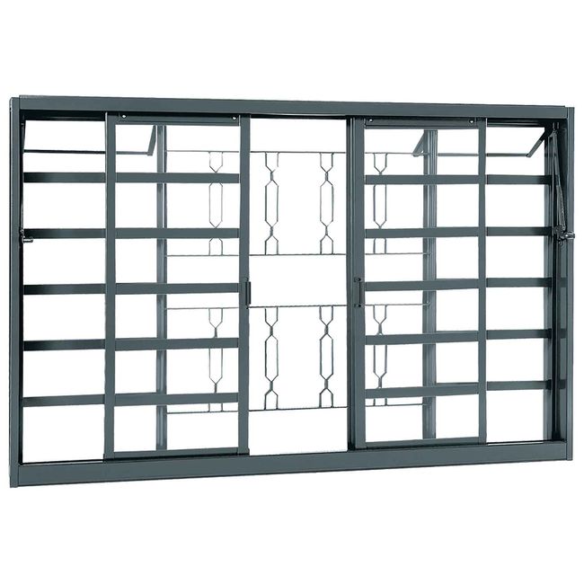 Janela-de-correr-4-folhas-Belfort-100x150x8cm-com-grade-elo-Sasazaki-196584
