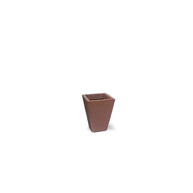 Vaso-Grafiato-Nutriplan-Trapezio-Alt--28cm-Cor-Ferrugem-1629352