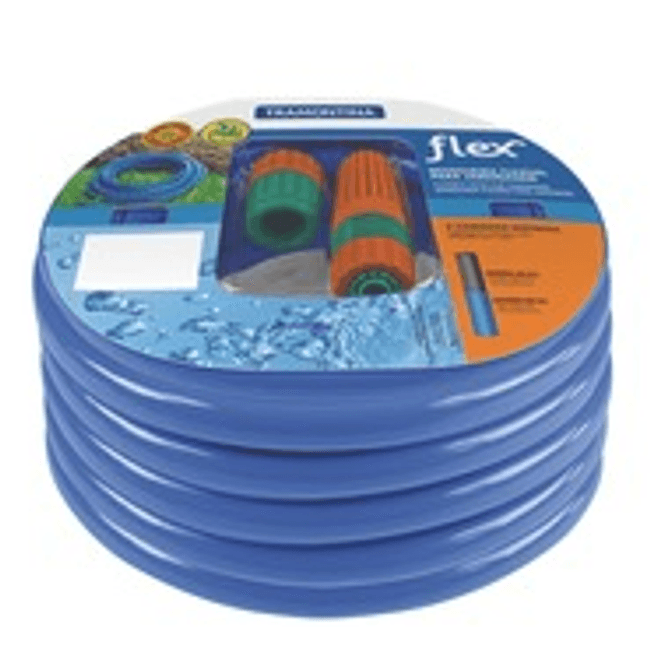 Mangueira-Flex-Tramontina-para-Jardim-2-Camadas-com-Engates-Rosqueados-e-Esguicho--Comp--10-m-1626531