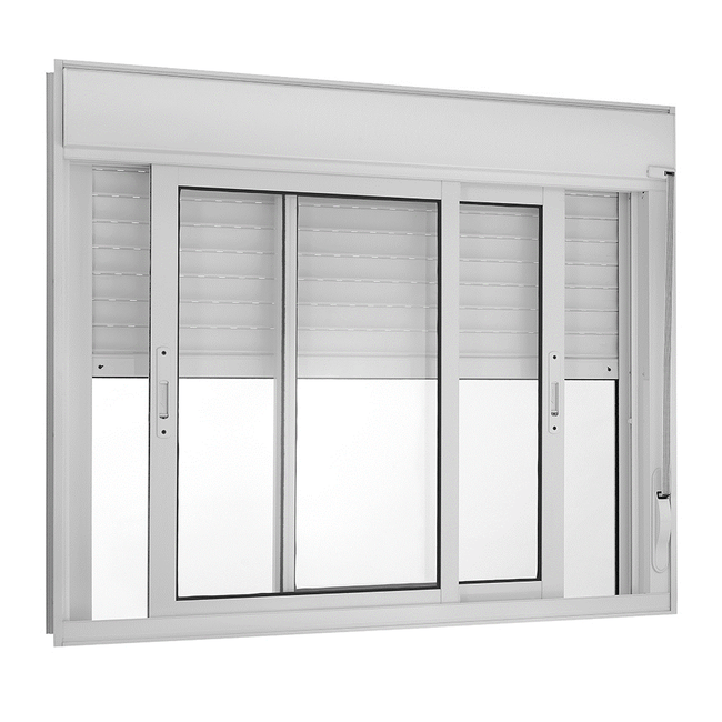 Janela-com-Veneziana-Integrada-de-Aluminio-2-Folhas-Topsul-Esquadrisul-Alt--120-cm-X-Comp--150-cm-Branco-1632221