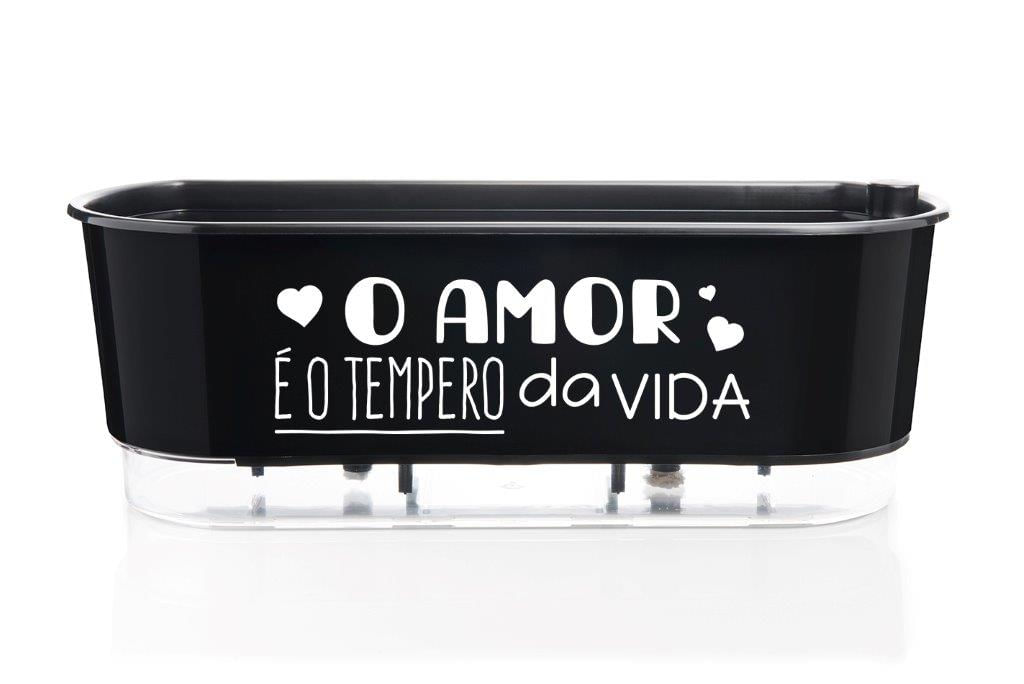 Jardineira-Autoirrigavel-O-Amor-e-o-Tempero-da-Vida-Alt--14cm-X-Larg--40cm-Preto-1635344