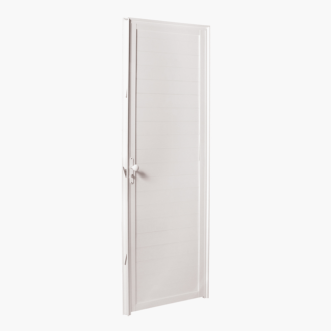 Porta-Lambril-Esquerda-com-Fechadura-de-Aluminio-Fortsul-Plus-Esquadrisul-Alt--210cm-X-Comp--80-cm-Branco-1639528