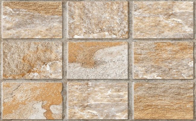 Piso Cerâmico  Triunfo HD Monteza Acetinado Bold Larg: 64cm X Comp.: 64cm Bege.