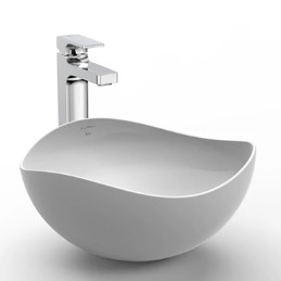 Cuba de apoio 375 Ruy Ohtake branca Roca