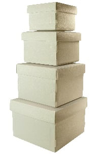 Kit com 4 caixas Organizadoras Protea Dello Sortida