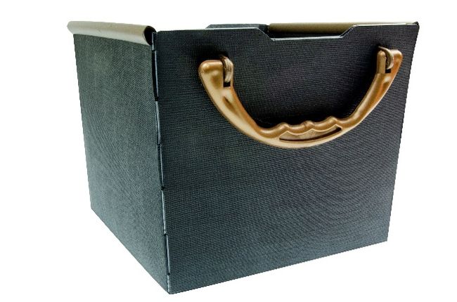 Cesto Organizador Tam. P  Protea Dello Preto