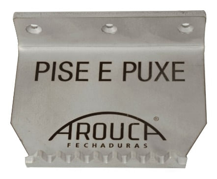 Puxepé - puxador de porta com os pés em aço inox 304 Arouca