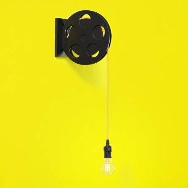 Arandela-Rolo-De-Filme--Carambola-Linha-Bright-Preto-E27-40-W-1742019