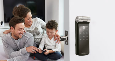 Fechadura Biométrica de Embutir YDF 40 Assa Abloy