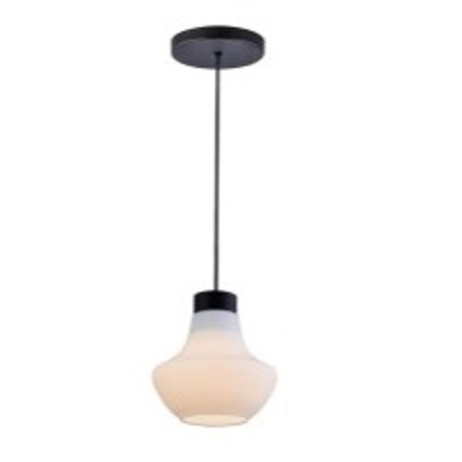 PENDENTE-NONNA-FUME-PRETO-FOSCO-1xE27--SOQUETE---OPALINO-127-220V--25W-----ORLUCE-1367722