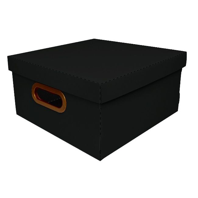 CAIXA-ORGANIZADORA-LINHO-PROTEA-PRETA-LARG-X-COMPR-ALT-29X29X15CM-MEDIA-1528220