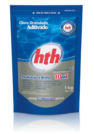 CLORO ADITIVADO MINERAL BRILLIANCE - HTH - 1KG