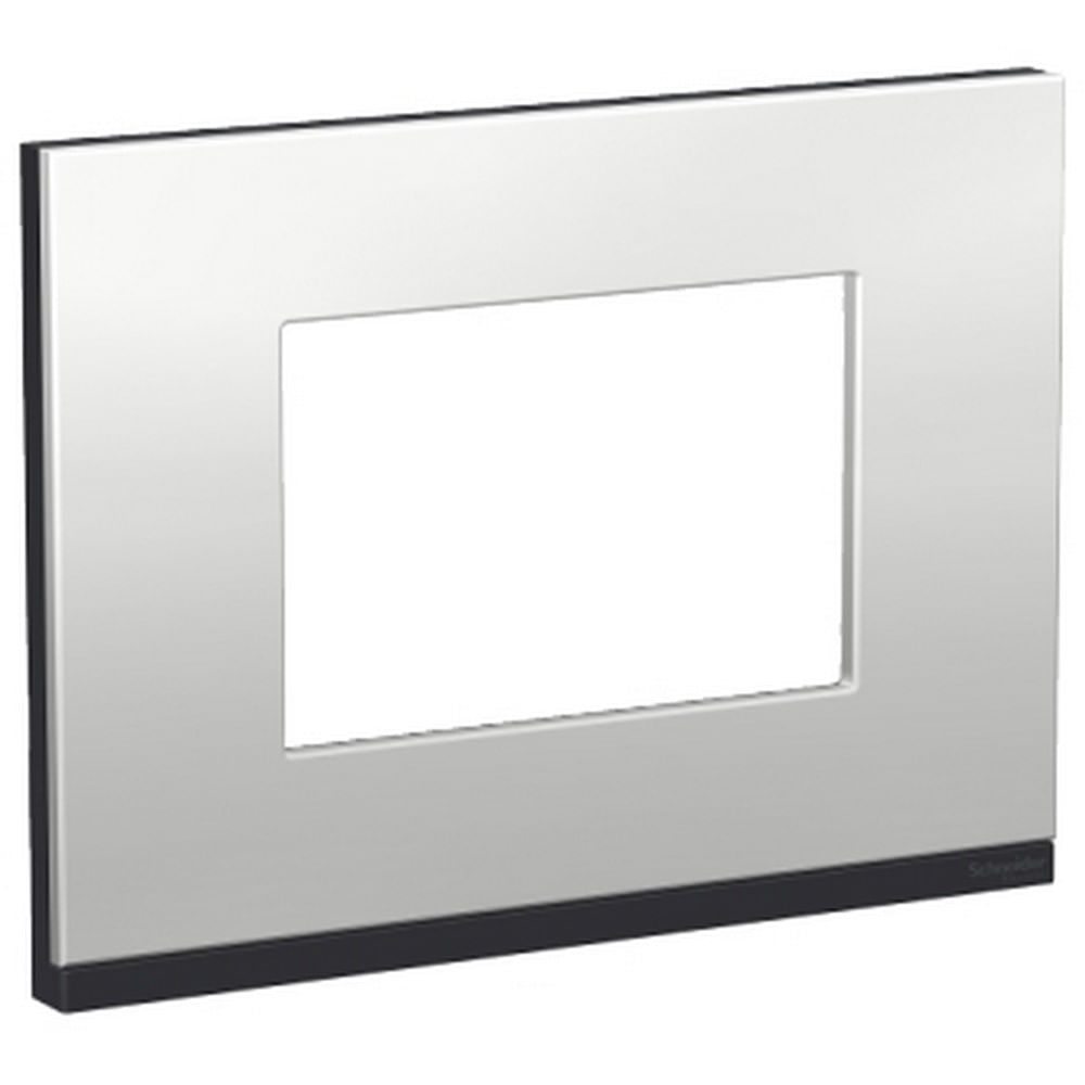 PLACA-SUPORTE-4X2-3-POSTOS-CLASS-GR---ALUMINIUM-METAL-HORIZONTAL-ORION-SCHNEIDER-1551981