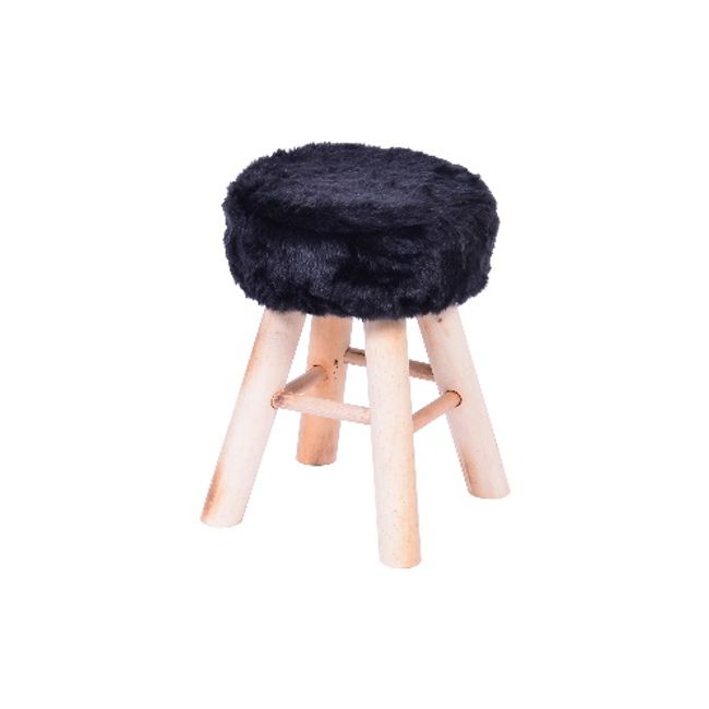 Banquinho-Glamour-Pelo-c--Base-de-Madeia-Preta-OR-Design-1748246