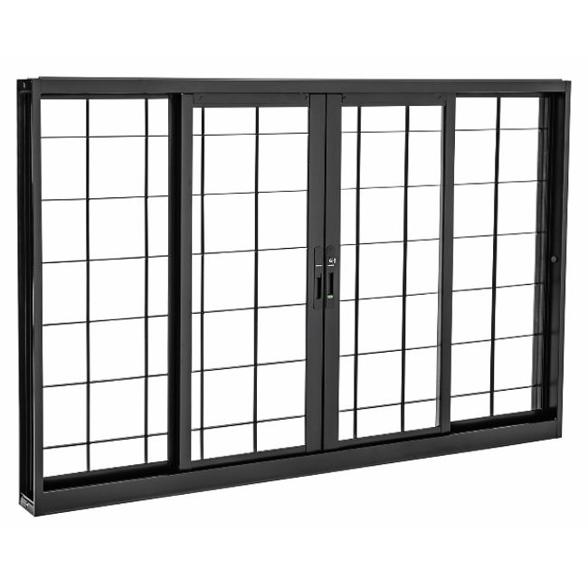 Janela-Correr-de-Aco-6-Folhas-c--Grade-Quadriculada-Pratika-Black-120x150cm-Preto-Sasazaki-1750399