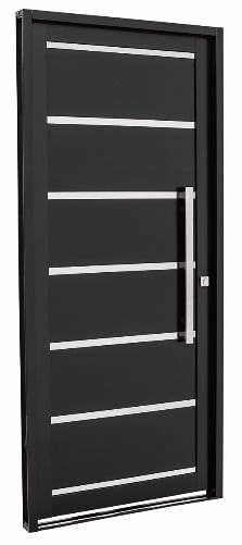 Porta-Social-de-Abrir-Esquerda-de-Aco-c--Lambris-e-Frisos-Pratika-Black-217x88cm-Preto-Sasazaki-1750453