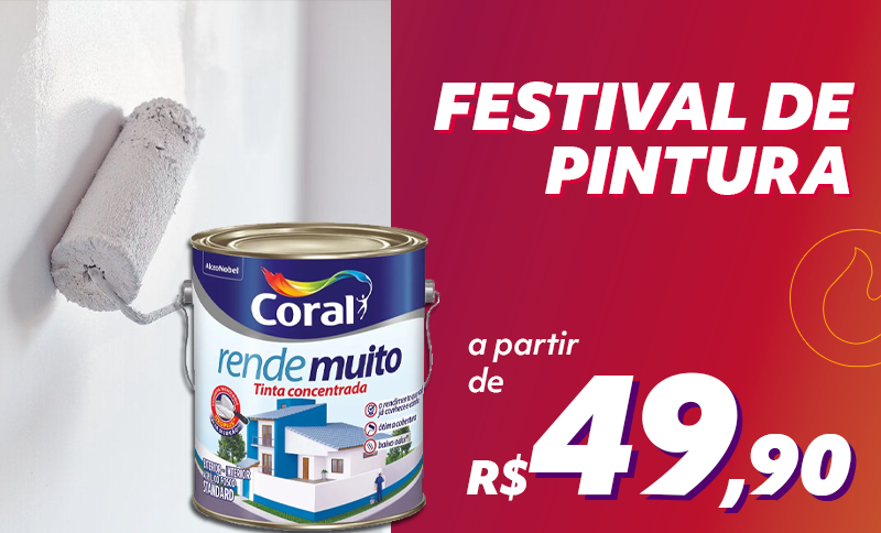 Festival de Pintura a partir de R$ 49,90