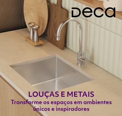Louças e Metais Transforme os espaços em ambientes únicos e inspiradores