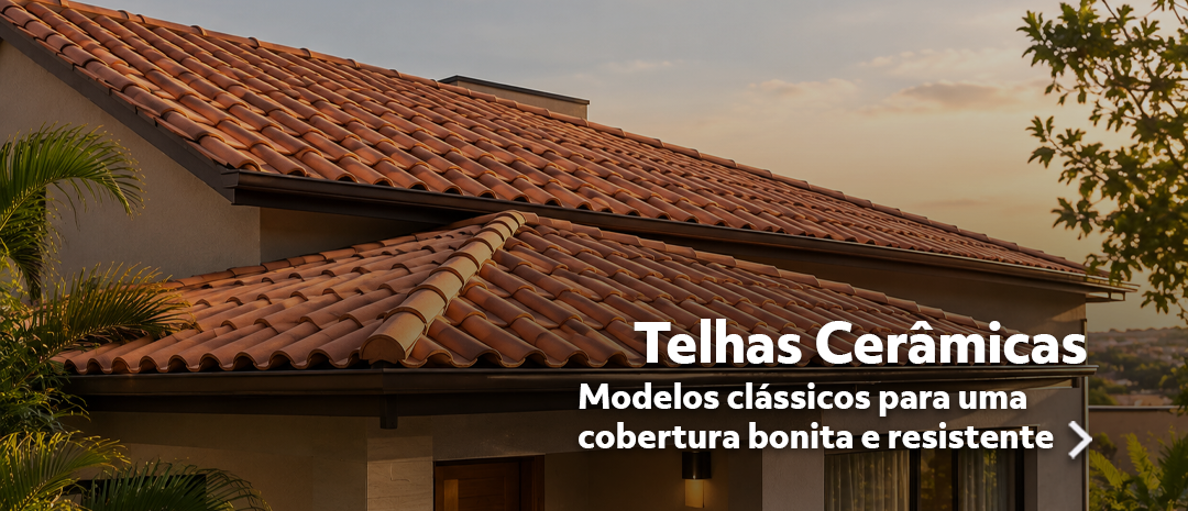 Telhas Cerâmicas Modelos clássicos para uma cobertura bonita e resistente