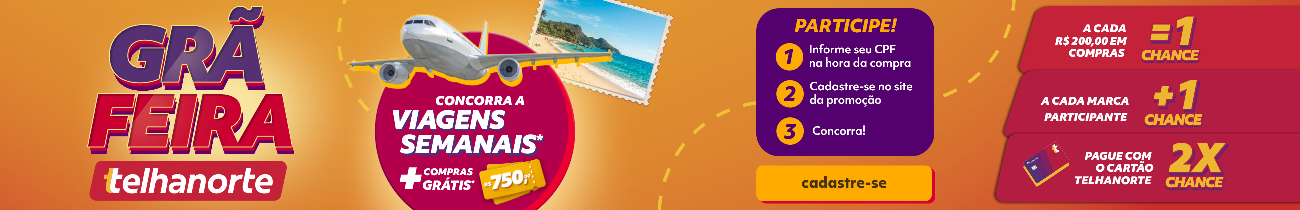 Grã-feira participe da promoção