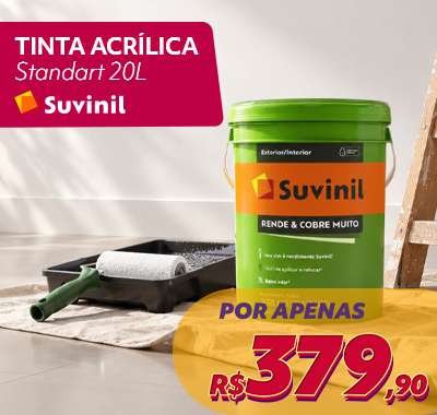 1556088-Tinta Acrílica Standard 20L Suvinil 