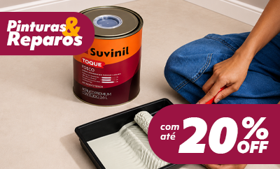 Pinturas e Reparos com até 30%OFF